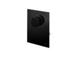 Oventrop Abdeckung Unibox T RTL Echtglas schwarz, mit Thermostat (1022778)