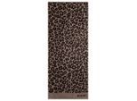Joop! Saunatuch Leo, Beige, Textil, Animalprint, 80x200 cm, Textiles Vertrauen - Oeko-Tex®, Made in Germany, Oeko-Tex® Standard 100, saugfähig, Aufhängeschlaufe, durchgefärbt, Freizeit, Wellness, Saunatücher