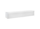 Xora Lowboard, Weiß Hochglanz, Holzwerkstoff, 180x30x33 cm, hängend, Frontbeleuchtung, Wohnzimmer, Wohnwände, Lowboards, Lowboards hängend