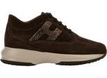 Hogan Low-Top Sneaker - Flat Shoes Coconut Choco Late Brown - Gr. 36 (EU) - in Braun - für Damen