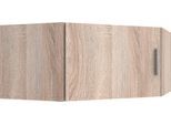 Schrankaufsatz WIMEX "Münster", braun (eiche sägerau nachbildung), B:80cm H:40cm T:54cm, Holzwerkstoff, Möbelaufsätze, Schrankaufsatz, kombinierbar mit den Wimex Schränken Münster