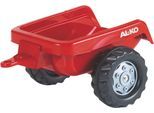 AL-KO Kinderfahrzeug-Anhänger "Kid Trac", rot, B:27cm H:37cm L:55cm T:15cm, Spielfahrzeug-Anhänger, für den Trettraktor KidTrac