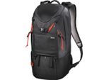 HAMA Fotorucksack "Kamerarucksack f. 2DSLR Kameras Objektiv Zubehör Tablet Profitour 240", schwarz, B/H/T: 28cm x 23cm x 53,5cm, Rucksäcke