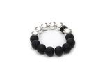 Armband "Anouk", Damen, Gr. Kunststoff, schwarz, COLLEZIONE ALESSANDRO, Armbänder Armband