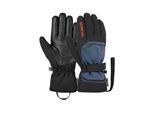 Skihandschuhe REUSCH "Primus R-TEX XT", Damen, Gr. 10.5, blau, 85% Polyester, 15% Lederimitat, mehrfarbig, Handschuhe, sehr warm, wasserdicht und atmungsaktiv