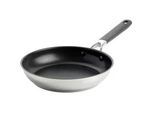 Kitchenaid Bratpfanne , Silberfarben , Metall, Kunststoff , 0 l , rund , PFAS-frei , Kochgeschirr, Pfannen, Bratpfannen
