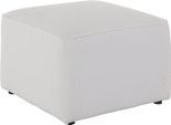 Hocker HOME AFFAIRE "Sundstrup", beige (natur), B:70cm H:47cm T:70cm, 93% Polyester, 6% Acryl, 1% Baumwolle, Hocker, Hocker, Modulserie, individuelle Zusammenstellung