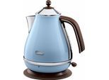 DE'LONGHI Wasserkocher "KBOV2001.AZ", blau, B:23cm H:26,5cm T:23cm, Wasserkocher