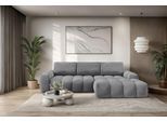 GOODproduct Ecksofa "AZITA klein optionale Schlafsofa mit Bettkasten, B/T/H: 270/166,5/84cm" L-Form mit Wellenunterfederung, Bubble-Optik