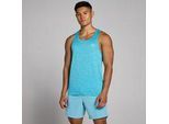 MP Herren Tempo Meliertes Top – Cyan - XXXL