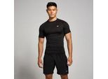 MP Herren Tempo nahtloses T-Shirt mit Grafikelement – Schwarz - L