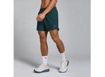 MP Herren Tempo Shorts, 13 cm – Dunkelgrün - XS
