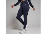 MP Damen Shape Nahtlose Leggings — Navy - XXL
