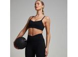 MP Damen Tempo Sport-BH – Schwarz - S