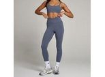 MP Damen Tempo Leggings – Dunkles Graublau - XXL