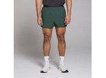MP Herren Tempo Graphic Shorts, 8 cm – Dunkelgrün - XXXL