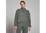 MP Damen Fleece mit 1/4-Reißverschluss und Trichterkragen – Gunmetal - L