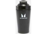 Myprotein Kleiner recycelter Metall-Shaker – Schwarz