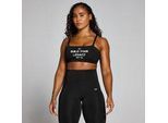 MP Damen Origin Graphic Trainings-Sport-BH – Schwarz - S