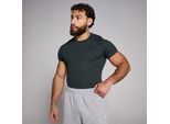 MP Herren Origin geripptes T-Shirt in Muskelpassform – Verwaschenes Schwarz - XL