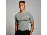 MP Herren Tempo nahtloses T-Shirt mit Grafikelement – Storm - S