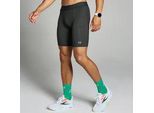 MP Herren Velocity Baselayer-Shorts mit Kontrastrippen – Schwarz - XS