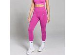 MP Damen Tempo Nahtlose Scrunch-Leggings – Lila-Pink - L