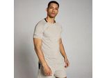 MP Herren Tempo Trainingstop mit Gittertextur – Taubengrau - XS