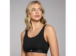 MP Women's Scooped Neck Bralette - Black - L