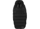 Nuna FUßSACK , Schwarz , Textil , 99x42x14 cm , wasserabweisend, Winterfußsack, Gurtschlitze , Baby on Tour, Kinderwagen, Kinderwagenzubehör, Kinderwagen-Fußsäcke & Babyschalen-Fellsäcke