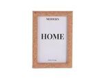 Home Styling Collection Bilderahmen Kork 14,5/1,8/19,5 cm , Naturmaterialen , 12x17x2 cm , Bilder & Rahmen, Bilderrahmen, Bilderrahmen-Collagen