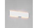 LED-Akku-Wandlampe Conchita, Breite 32 cm, weiß, Metall, CCT