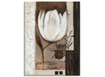Artland Leinwandbild »Braune Tulpen II« 1 Stk. tlg. als Leinwandbild, Wandaufkleber in verschied. Grössen