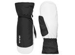 Fäustlinge BULA "Swift Mittens", Damen, Gr. 12, schwarz, 55% Polyester, 45% Lederimitat, unifarben, Handschuhe Fäustlinge, mit 10.000 mm Wassersäule