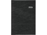 Biella Geschäftsagenda Registra 7, 2026, 17,2x24 cm, Kunstleder, 1 Woche/2 Seiten, 4 Sprachen, FSC Mix 70% zertifiziert