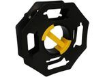 Stromkabel CARTREND, gelb (schwarz, gelb), B:35cm H:11,5cm T:35cm, Kabel