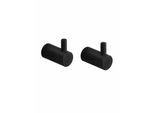 Pressalit towel hook pin matte black