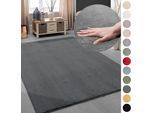 my home Teppich "Arabell, Kunstfellteppich, Felloptik, waschbar," rechteckig 16 mm Höhe flauschig, kuschelig, Anti-Rutsch-Unterseite, Wohnzimmer, Schlafzimmer