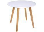 My Baby Lou Kindertisch Linus, Weiß, Buche, Holz, Holzwerkstoff, Buche, massiv, Uni, rund, eckig, 50.5 cm, einfacher Aufbau, Kinder- & Jugendzimmer, Kindermöbel, Kindersitzmöbel & -tische, Kinderstühle