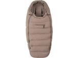 Nuna FUßSACK , Graubraun , Textil , 99x42x14 cm , wasserabweisend, Winterfußsack, Gurtschlitze , Baby on Tour, Kinderwagen, Kinderwagenzubehör, Kinderwagen-Fußsäcke & Babyschalen-Fellsäcke
