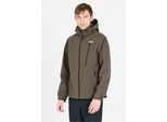 Outdoorjacke WEATHER REPORT "DELTON W-PRO15000", Herren, Gr. 5XL, braun, 94% Polyester, 6% Elasthan, bedruckt, mehrfarbig, normal, hoch geschlossener Ausschnitt, Jacken Outdoorjacke, ist atmungsaktiv, wasser- und winddicht