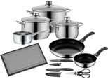 Topf-Set WMF "Diadem Plus", edelstahl, Töpfe, Starter-Set, rostfrei, spülmaschinengeeignet, poliert, hitzebeständig