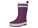 Gummistiefel ZIGZAG, Mädchen, Gr. 24, purpurviolett, Gummi, Schuhe Gummistiefel, aus hochwertigem Naturkautschuk