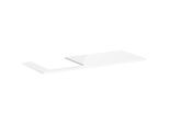 hansgrohe Xelu Q Konsole 54097050 1360 x 550 mm, Ausschnitt links, 540 x 480 mm, weiß hochglanz