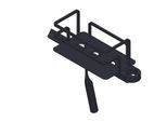 Giese Optisign Duschkorb 3078714 Montage an Brausestange, links, schwarz matt