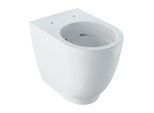 Geberit Acanto Stand-Tiefspül-WC 500602018 4,5 l, erhöht, wandbündig, geschlossen, rimfree, weiß KeraTect