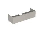 Geberit Xeno² Waschtisch-Unterschrank 500348001 139,5x35x47,3cm, mit 2 Schubladen, lackiert matt/greige