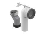 Geberit Anschluss-Set 152063001 Abgang vertikal, für Stand-WC TurboFlush