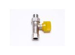 Bosch Gashahn 7738112222 R 1/2, mit TAE, Durchgangsform