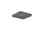 hansgrohe Axor Citterio C Deckenrosette 28802340 120/120 softsquare, Brushed Black Chrome